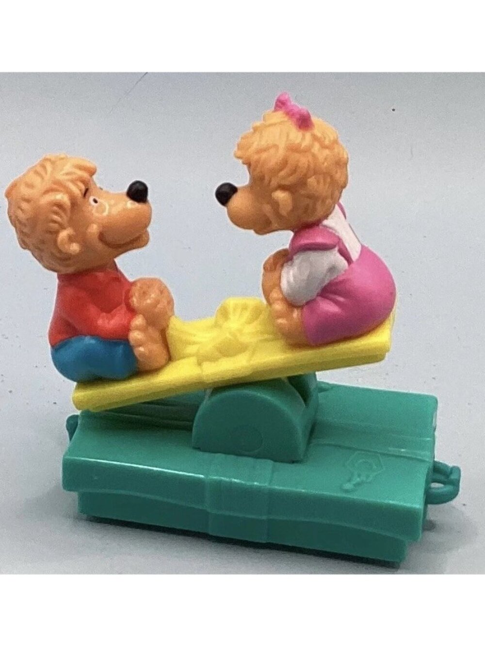 1994 Vintage McDonald’s Berenstain Bears Brother Sister On See Saw
